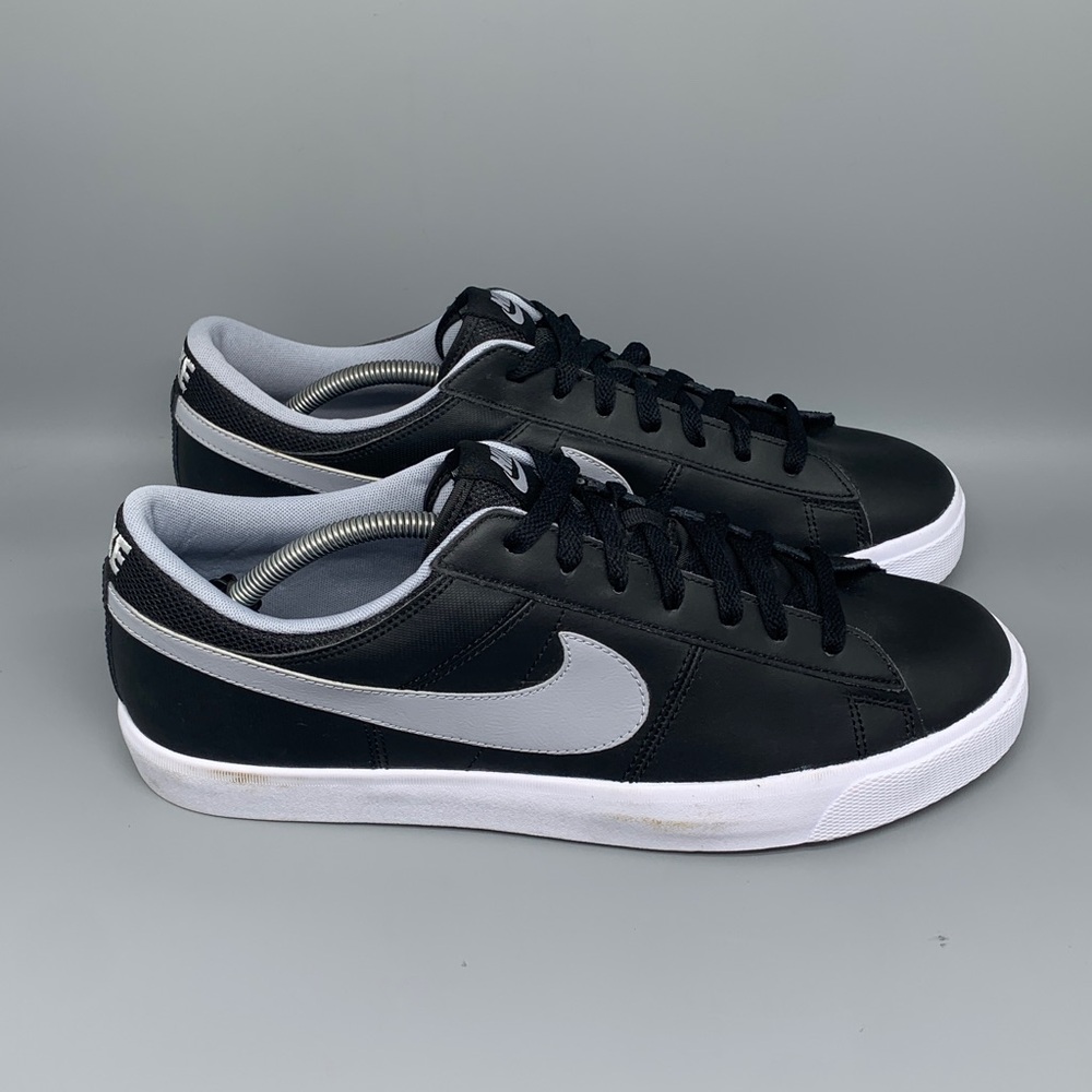 Nike Match Supreme LTR Black Grey White Shoes 631656-001 Men's‎ Sz 12